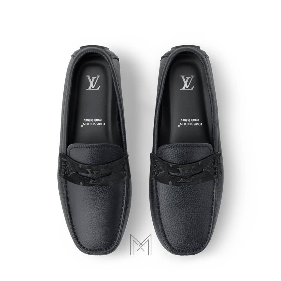 Giày nam lười Louis Vuitton màu đen chính hãng MHGL030 2026 Giày nam lười Louis Vuitton màu đen chính hãng MHGL030 2026