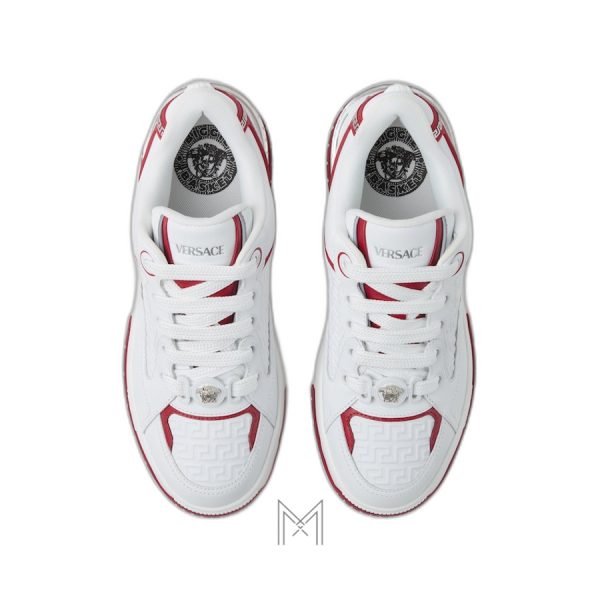 Giày Versace Biggie Basket màu trắng chính hãng MGV080
