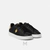 Giày thể thao Versace Greca màu đen gót vàng ánh kim MGV052 2026
