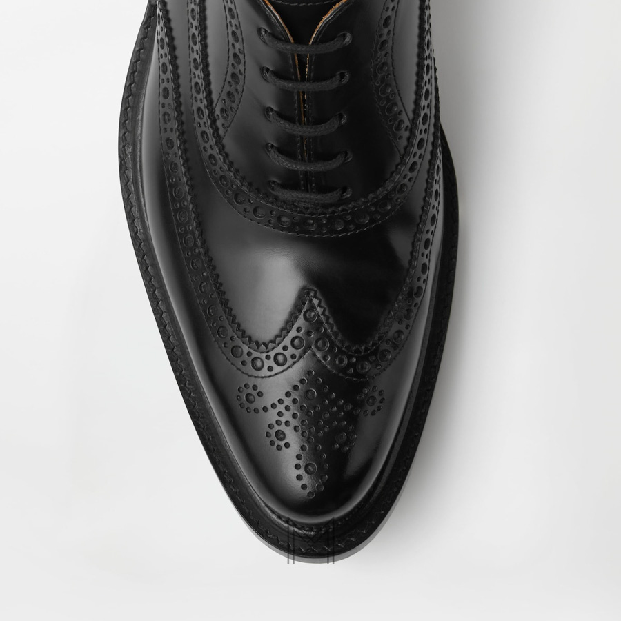 Giày Versace Maverick Leather Derby màu đen chính hãng MGV110 2026 Giày Versace Maverick Leather Derby màu đen chính hãng MGV110 2026