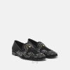 Giày lười nam Versace màu đen đính đá & đinh tán authentic MGV118 2026 Giày lười nam Versace màu đen đính đá & đinh tán authentic MGV118 2026