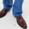 Giày Versace Tigre Python Effect da phối màu hoạ tiết MGV124 2026