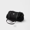 Túi xách Prada Duffel màu đen logo bạc chính hãng MHTP080 2026 Túi xách Prada Duffel màu đen logo bạc chính hãng MHTP080 2026