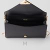 Túi đeo chéo Prada màu đen dây xích vàng hàng hiệu authentic MHTP061 2026 Túi đeo chéo Prada màu đen dây xích vàng hàng hiệu authentic MHTP061 2026