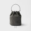 Túi xách Prada Duet màu xám khóa bạc authentic MHTP030 2026 Túi xách Prada Duet màu xám khóa bạc authentic MHTP030 2026