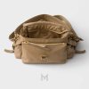 Túi xách đeo chéo Prada Explore màu nâu pastel authentic MHTP073 2026 Túi xách đeo chéo Prada Explore màu nâu pastel authentic MHTP073 2026