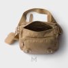 Túi xách đeo chéo Prada màu be hàng hiệu authentic MHTP064 2026