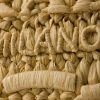 Túi xách Prada Crochet màu be viền nâu chính hãng MHTP047 2026