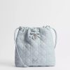 Túi Đeo Chéo Dior Adiorable Mini Bucket Bag Ice Blue Cannage Lambskin JTT131 2026 Túi Đeo Chéo Dior Adiorable Mini Bucket Bag Ice Blue Cannage Lambskin JTT131 2026