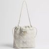 Túi Đeo Chéo Dior Adiorable Mini Bucket Bag Latte Cannage Lambskin JTT129 2026 Túi Đeo Chéo Dior Adiorable Mini Bucket Bag Latte Cannage Lambskin JTT129 2026