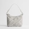 Túi Xách Dior 30 Montaigne Diorling Mini Bag with Chain Latte and Gray Dior Oblique Jacquard JJT176 2026