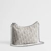 Túi Xách Dior 30 Montaigne Diorling Mini Bag with Chain Latte and Gray Dior Oblique Jacquard JJT176 2026