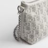 Túi Xách Dior 30 Montaigne Diorling Mini Bag with Chain Latte and Gray Dior Oblique Jacquard JJT176 2026