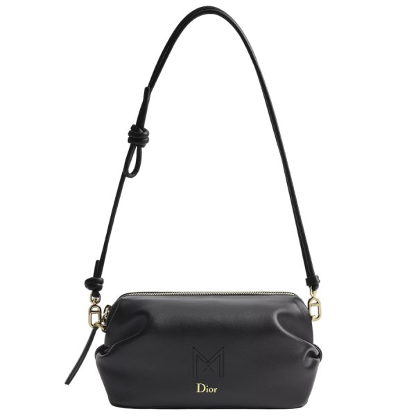 Túi Xách Dior Bow Pouch Buttercup Supple Lambskin Authentic JTT095