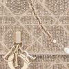 Túi Xách Dior Or My Dior Mini Bag Caramel Beige Microbead-Embroidered Cotton with Cannage Motif JJT170 2026