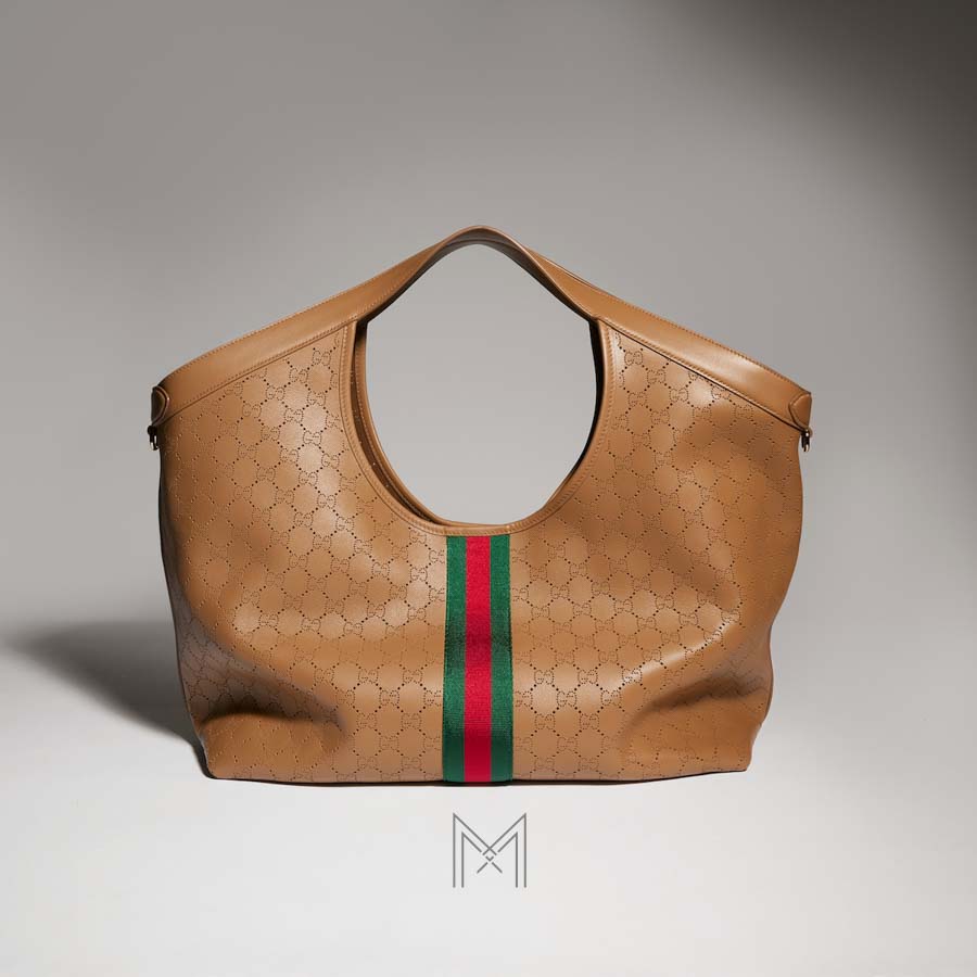 Túi xách Gucci Giglio màu nâu bò chính hãng MHTG134 2026 Túi xách Gucci Giglio màu nâu bò chính hãng MHTG134 2026