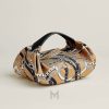 Túi Hermes Balusoie lụa quai da hoạ tiết authentic MTH024 2026