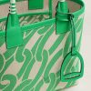 Túi xách Hermes Steeple 25 màu xanh hoạ tiết chính hãng MTH067 2026