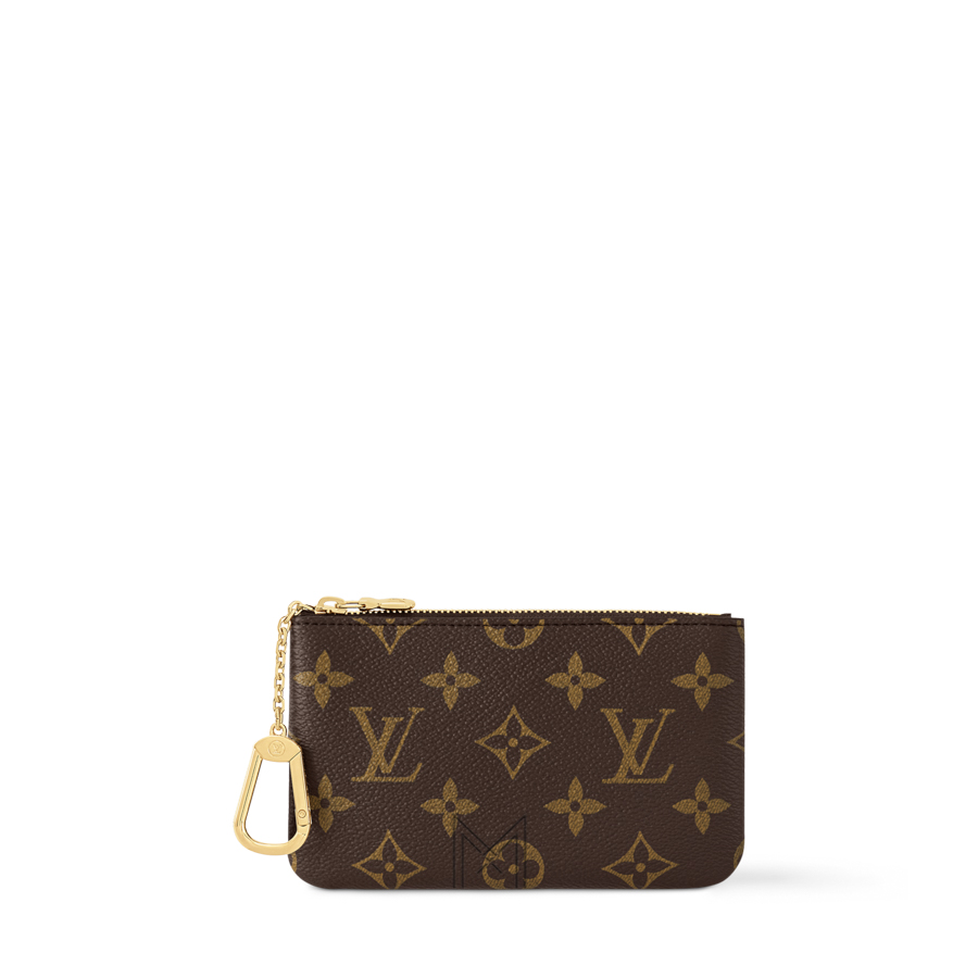 Ví Ngắn Khóa Zip Louis Vuitton Key Pouch Nâu Monogram Canvas VLV008 2026 Ví Ngắn Khóa Zip Louis Vuitton Key Pouch Nâu Monogram Canvas VLV008 2026