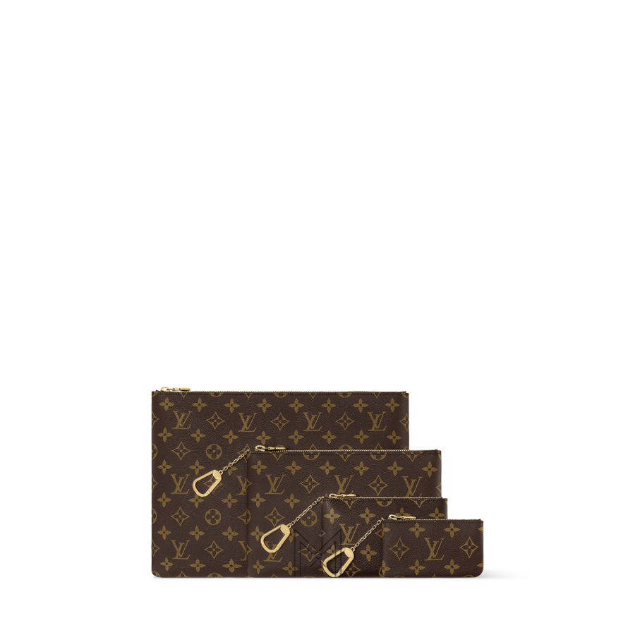 Ví Ngắn Khóa Zip Louis Vuitton Key Pouch Nâu Monogram Canvas VLV008 2026 Ví Ngắn Khóa Zip Louis Vuitton Key Pouch Nâu Monogram Canvas VLV008 2026