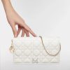 Túi Đeo Chéo Lady Dior Pouch with Chain Latte Cannage Lambskin JJT179 2026