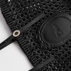 Túi Xách Medium Dior Blooming Bag Black Cannage and Dior Médaillon Woven Calfskin JJT251 2026