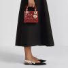 Túi Xách Mini Lady Dior Bag Cherry Red Patent Cannage Calfskin JTT031 2026