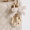 Túi Xách Đeo Chéo Mini Lady Dior Bag with Chain Rose Lingerie Cannage Lambskin JTT046 2026 Túi Xách Đeo Chéo Mini Lady Dior Bag with Chain Rose Lingerie Cannage Lambskin JTT046 2026