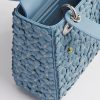 Túi Xách Mini Lady Dior Bag with Strap Bleu Myosotis Dior Myosotis Allover Embroidered Lambskin JTT068 2026