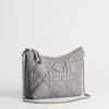 Túi Xách Dior Miss Caro Diorling Mini Bag with Chain Trianon Gray Macrocannage Lambskin JTT081 2026 Túi Xách Dior Miss Caro Diorling Mini Bag with Chain Trianon Gray Macrocannage Lambskin JTT081 2026
