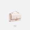Túi Xách Đeo Chéo My Dior Mini Bag Powder Pink Patent Cannage Calfskin JTT148 2026