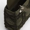 Túi Xách Đeo Chéo Small Lady Dior Bag with Strap Khaki Multicolor Cannage Tweed Embroidered with Sequins JTT116 2026 Túi Xách Đeo Chéo Small Lady Dior Bag with Strap Khaki Multicolor Cannage Tweed Embroidered with Sequins JTT116 2026