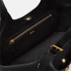 Túi Versace La Medusa màu đen canvas chính hãng MTV088 2026 Túi Versace La Medusa màu đen canvas chính hãng MTV088 2026