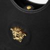 Túi Versace La Medusa màu đen canvas chính hãng MTV088 2026 Túi Versace La Medusa màu đen canvas chính hãng MTV088 2026
