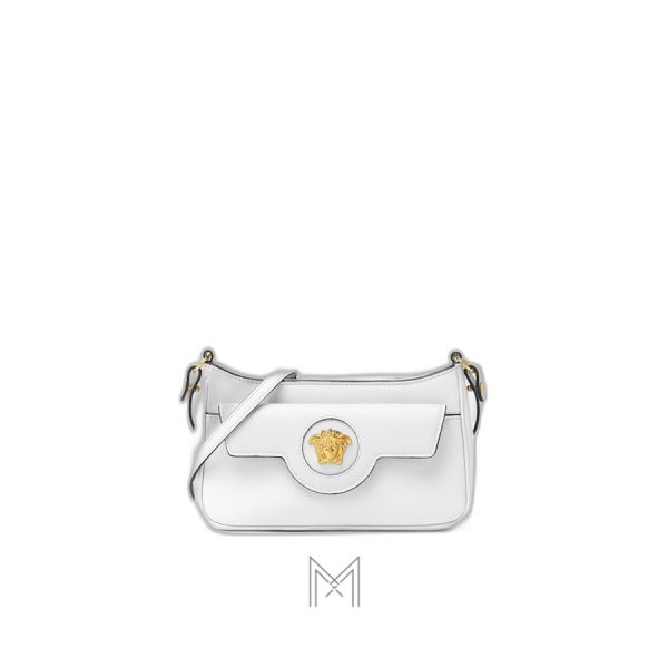 Túi xách đeo chéo Versace La Medusa màu trắng chính hãng MTV031