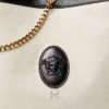Túi xách Versace Pivot canvas phối da màu trắng quai đen MTV184 2026 Túi xách Versace Pivot canvas phối da màu trắng quai đen MTV184 2026