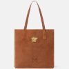 Túi xách Versace màu nâu da lộn chính hãng MTV011 2026
