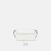 Túi đeo chéo mini Versace Tag Nappa màu trắng authentic MTV021 2026