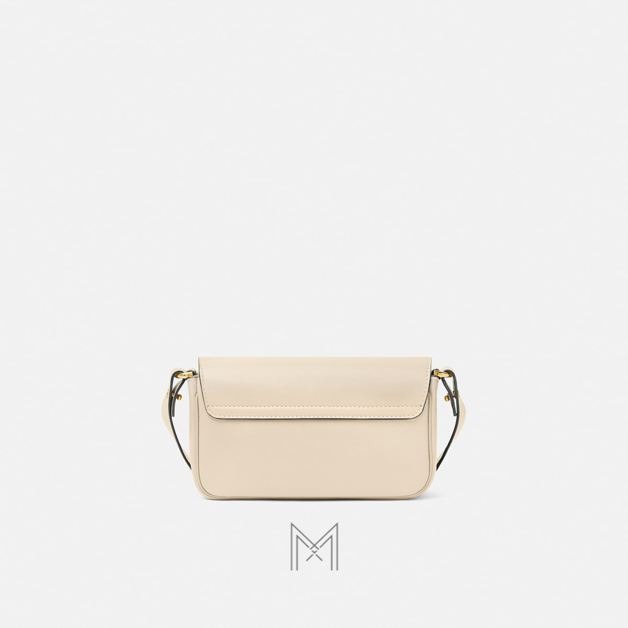 Túi đeo chéo mini Versace Tag Nappa màu be authentic MTV024 2026 Túi đeo chéo mini Versace Tag Nappa màu be authentic MTV024 2026