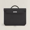 Cặp Hermes Kelly depeches 36 briefcase màu đen chính hãng MTH097 2026