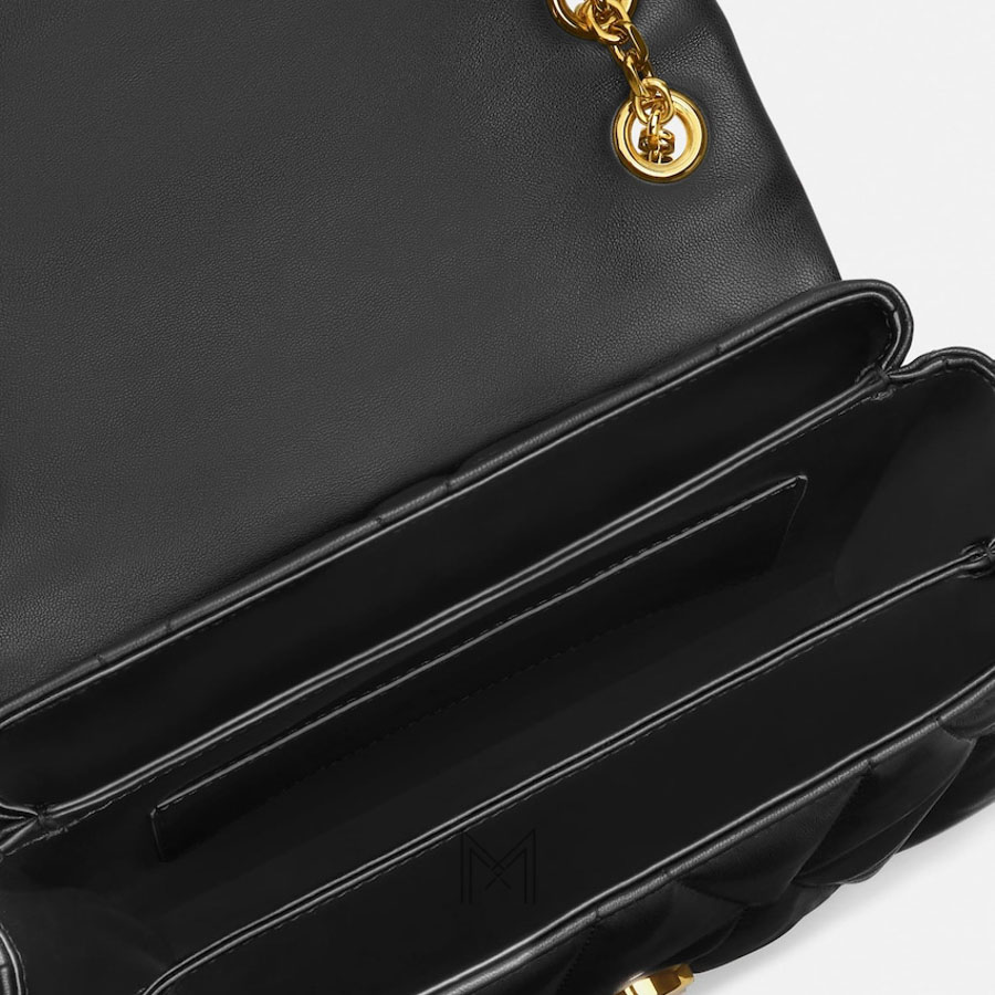 Túi đeo chéo Versace Kleio da Nappa màu đen authentic MTV065 2026 Túi đeo chéo Versace Kleio da Nappa màu đen authentic MTV065 2026