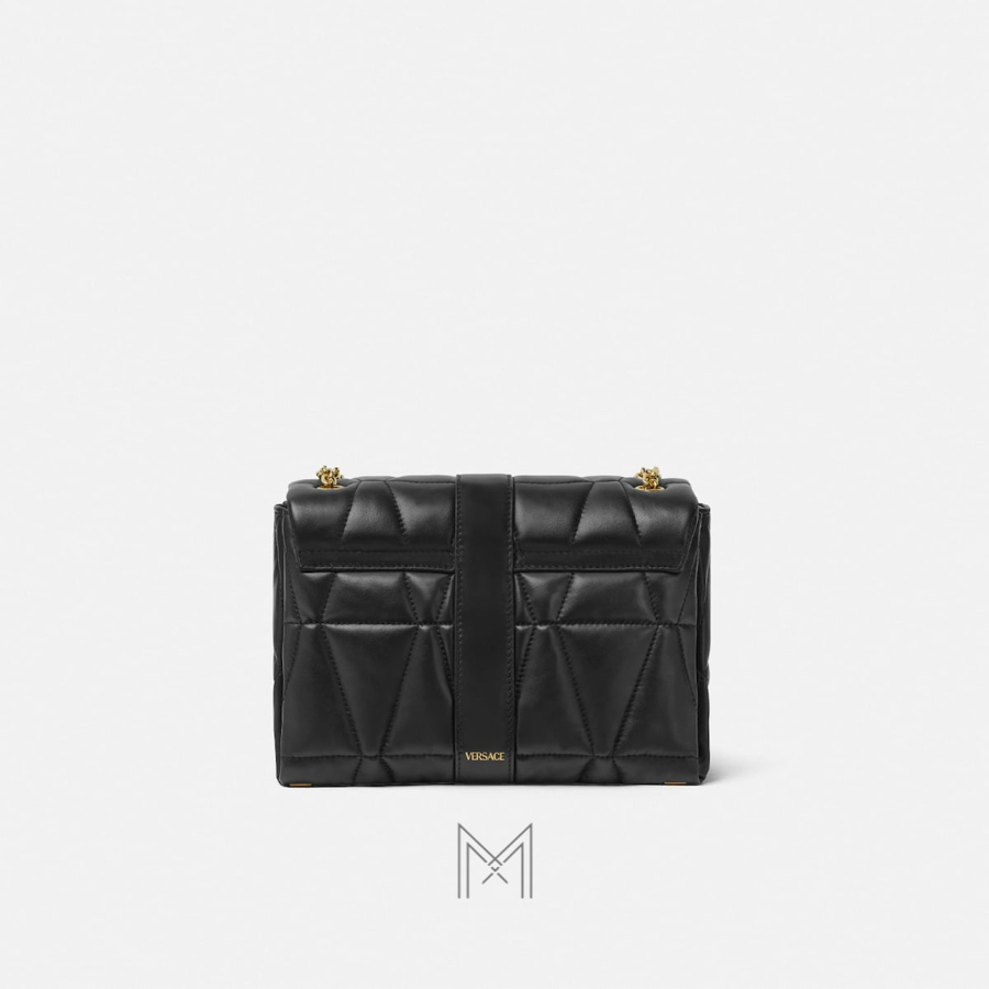 Túi đeo chéo Versace Kleio da Nappa màu đen authentic MTV065 2026 Túi đeo chéo Versace Kleio da Nappa màu đen authentic MTV065 2026