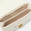 Túi xách Versace màu trắng kem da Nappa chần bông authentic MTV061 2026 Túi xách Versace màu trắng kem da Nappa chần bông authentic MTV061 2026