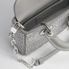 Túi Xách Dior Mini Lady D-Joy Bag Silver-Tone Lambskin and Strass JTT079 2026