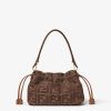 Túi xách Fendi Baguette màu nâu hoạ tiết FF chính hãng MHH072 2026