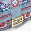 Túi xách đeo chéo Fendi Baguette hoạ tiết thêu chính hãng MHH079 2026