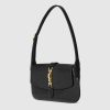 Túi kẹp nách Gucci Jackie màu đen khóa vàng chính hãng MHTG060 2026 Túi kẹp nách Gucci Jackie màu đen khóa vàng chính hãng MHTG060 2026