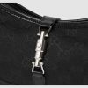 Túi kẹp nách Gucci Jackie Slim màu đen khóa bạc chính hãng MHTG074 2026