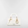 Túi Xách Đeo Chéo Dior Lady D-Joy Micro Bag Latte Patent Cannage Calfskin JTT020 2026 Túi Xách Đeo Chéo Dior Lady D-Joy Micro Bag Latte Patent Cannage Calfskin JTT020 2026