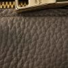 Túi xách đeo chéo mini Prada chính hãng màu nâu taupe da sần MHTP223 2026